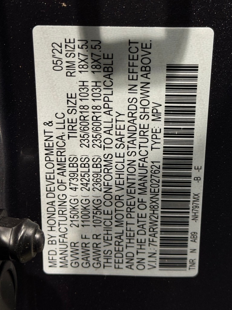 2022 HONDA CR-V - Image 34