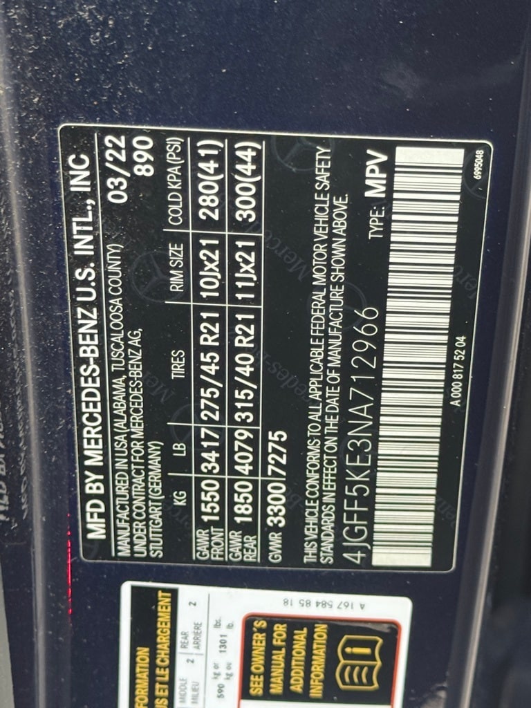 2022 MERCEDES-BENZ GLS-CLASS - Image 33