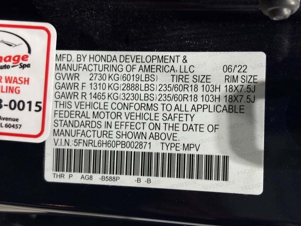 2023 HONDA ODYSSEY - Image 28