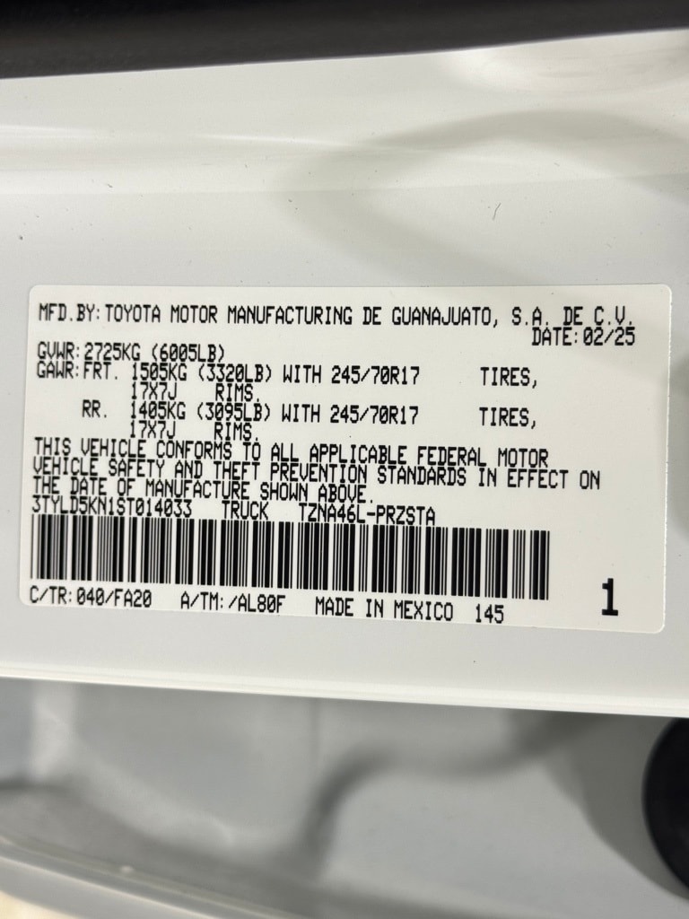 2025 TOYOTA TACOMA - Image 34