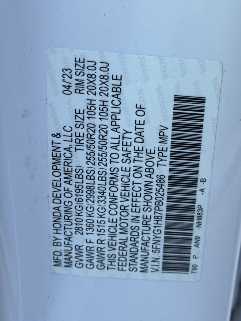 2023 HONDA PILOT - Image 34