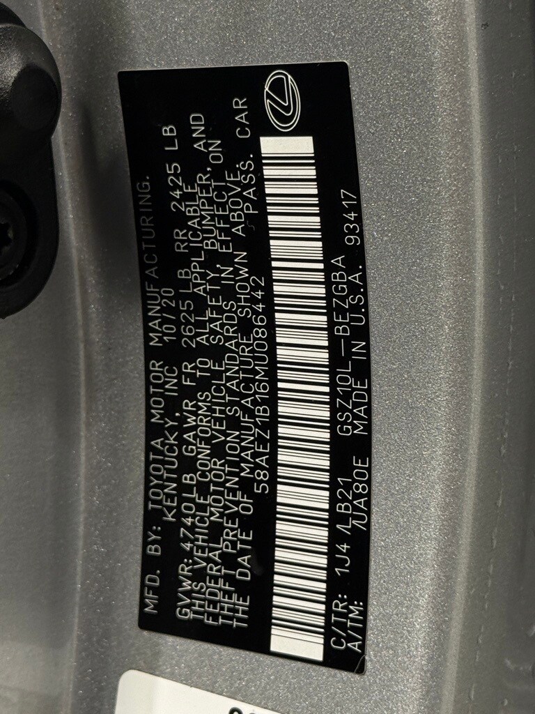 2021 LEXUS ES - Image 32