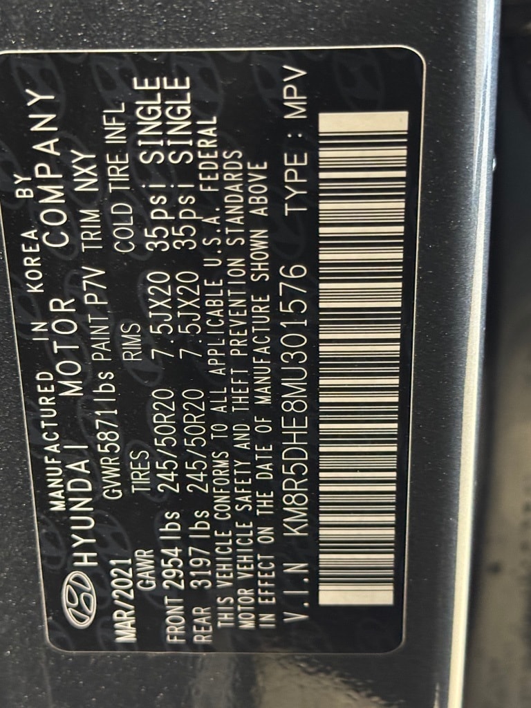 2021 HYUNDAI PALISADE - Image 34