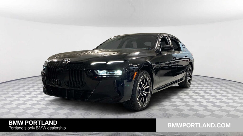 New 2024 BMW 740i xDrive Sedan Black Sapphire For Sale in Portland OR