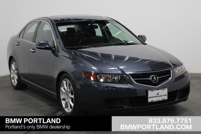 Pre Owned 05 Acura Tsx Base Sedan Carbon Gray Pearl For Sale In Portland Or Stock 5c