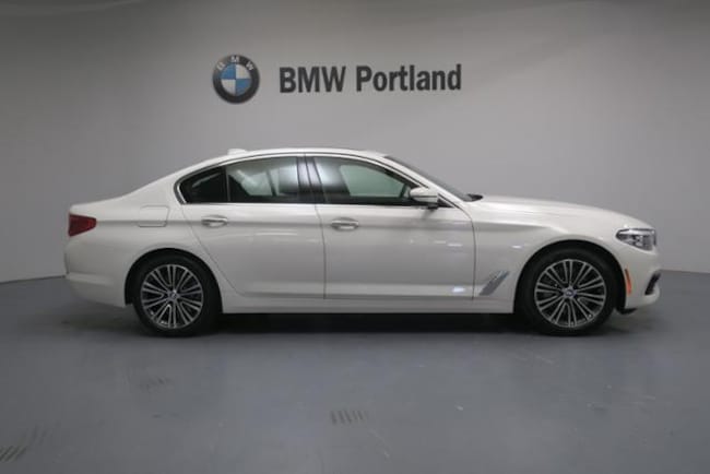 New 2018 BMW 5 Series 540i xDrive Sedan Car Alpine White ...