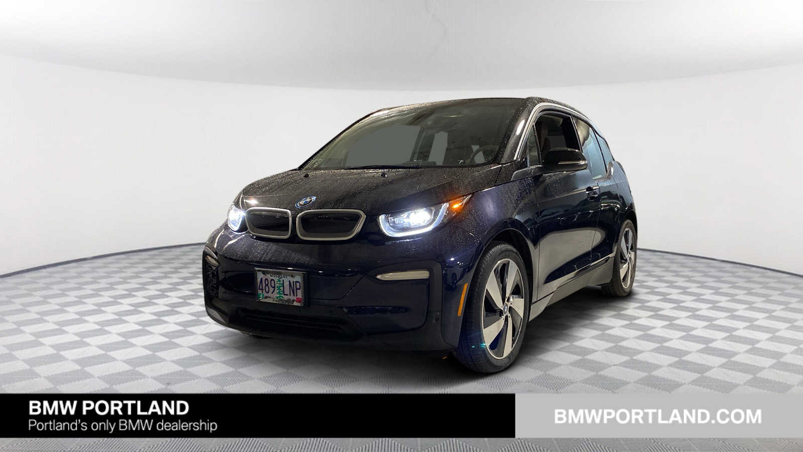 Pre-Owned 2021 BMW i3 120Ah w/Range Extender Sedan Imperial Blue Metallic w  Frozen Gray Accent For Sale in Portland OR