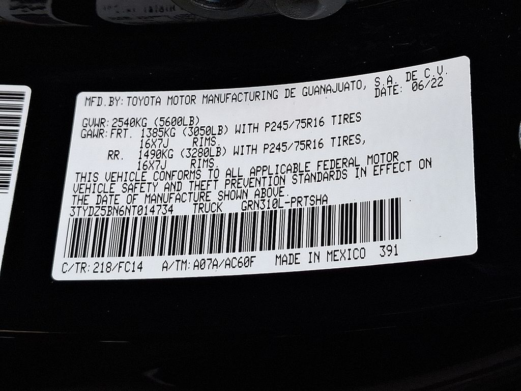2022 Toyota Tacoma  26