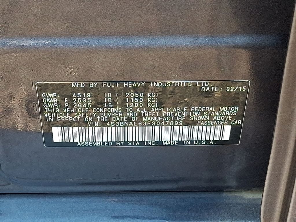 Thumbnail: 2015 Subaru Legacy - 26