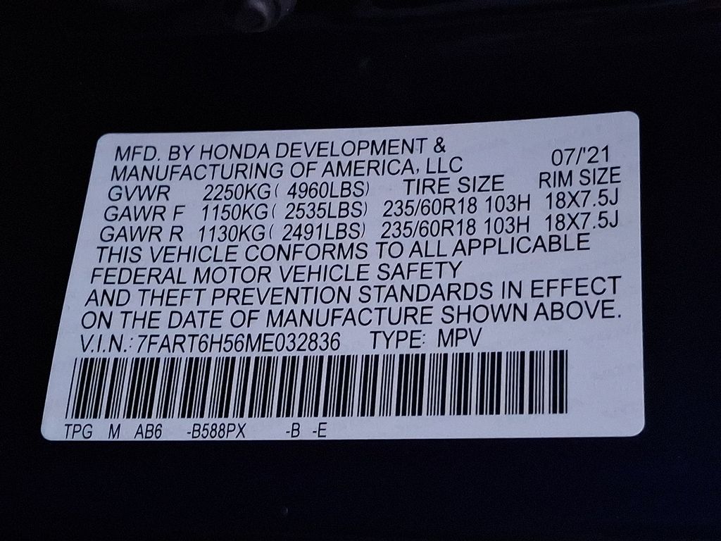 Thumbnail: 2021 Honda CR-V - 25