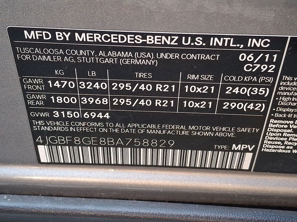 Thumbnail: 2011 Mercedes-Benz GL-Class - 26