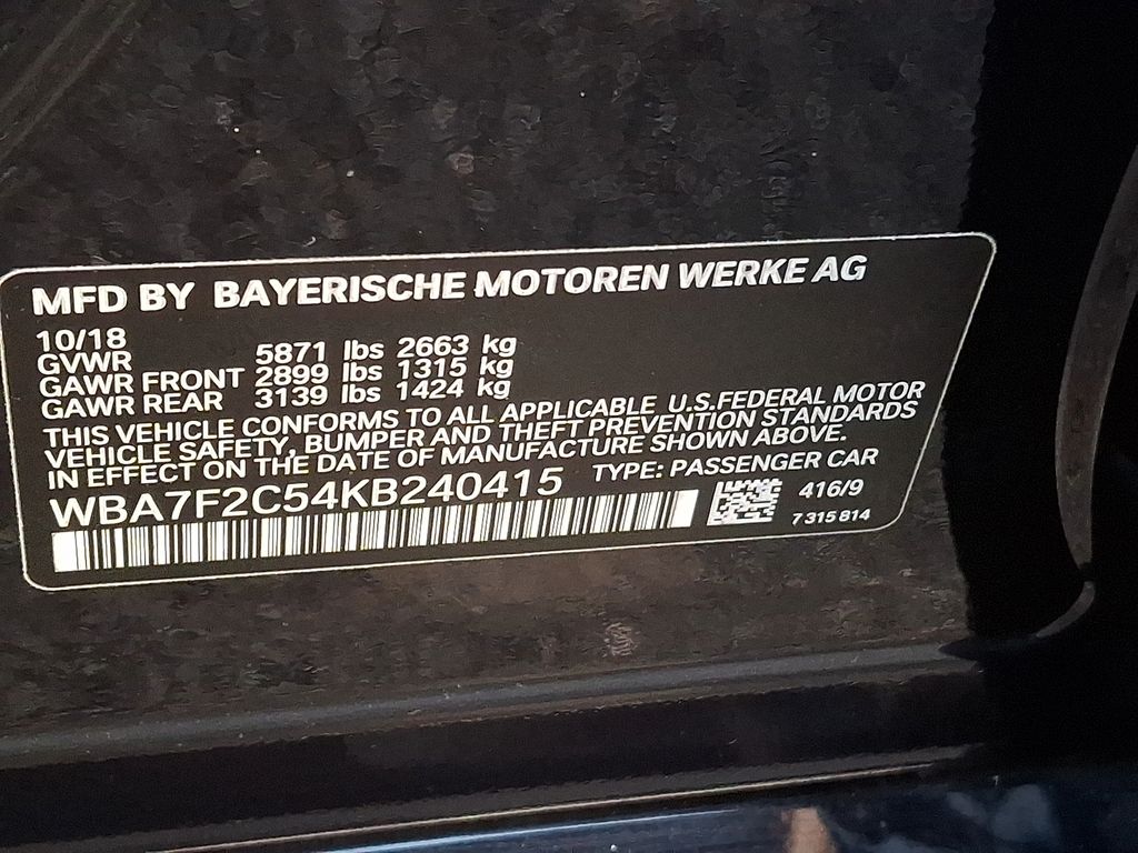 Thumbnail: 2019 BMW 7 Series - 26