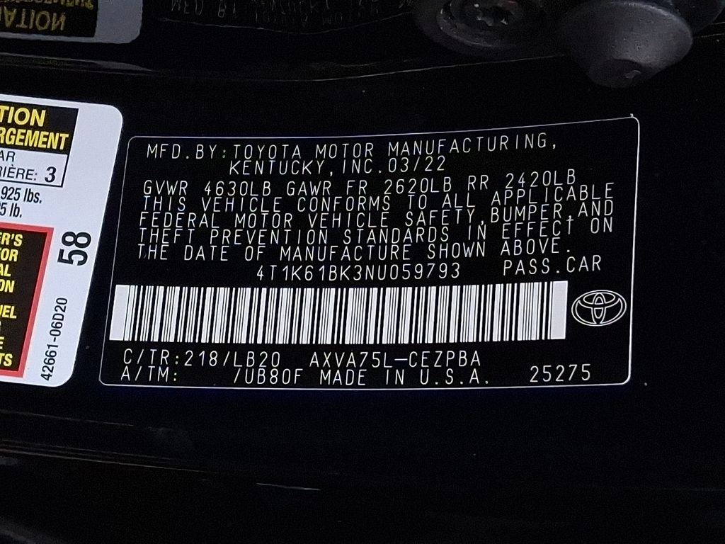 Thumbnail: 2022 Toyota Camry - 26