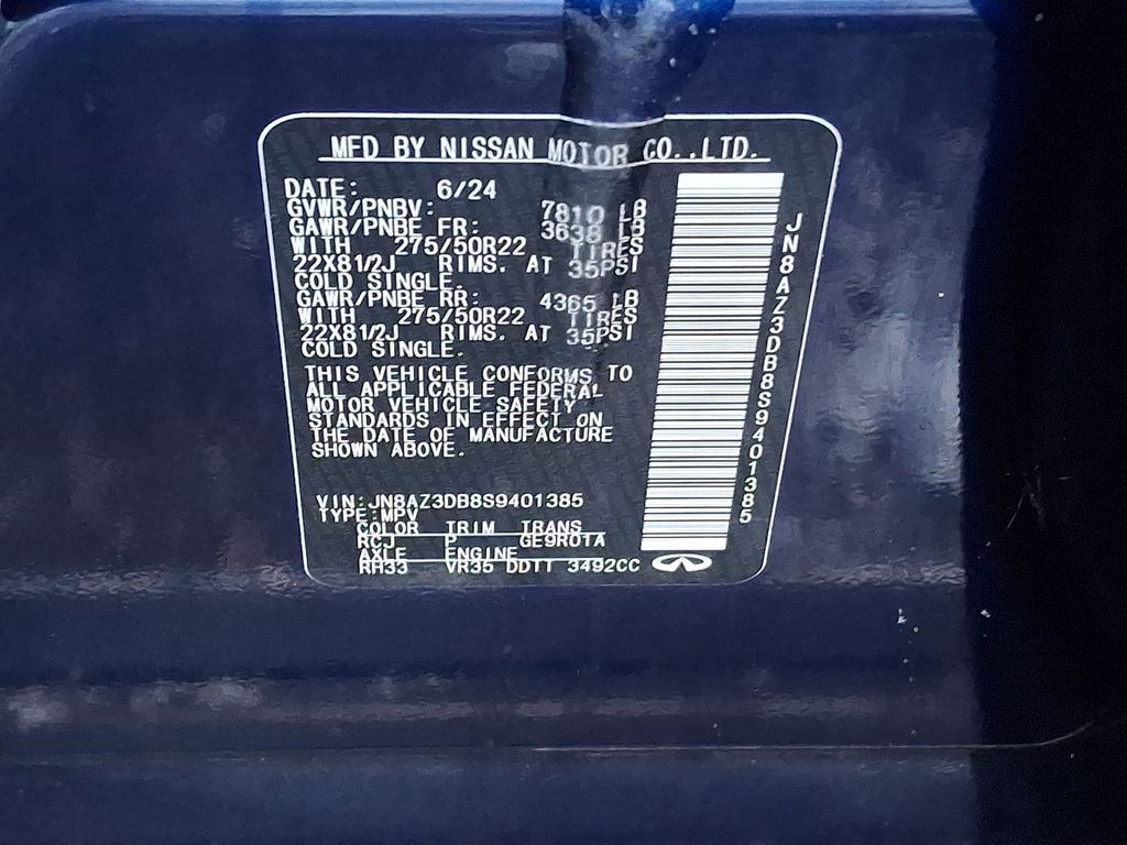 Thumbnail: 2025 INFINITI QX80 - 26