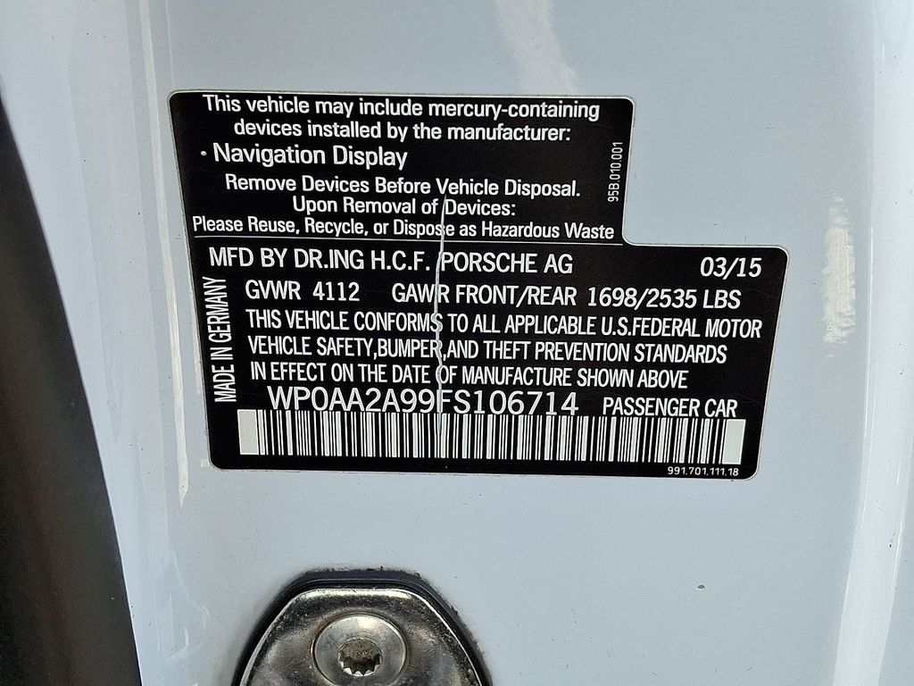 Thumbnail: 2015 Porsche 911 - 28