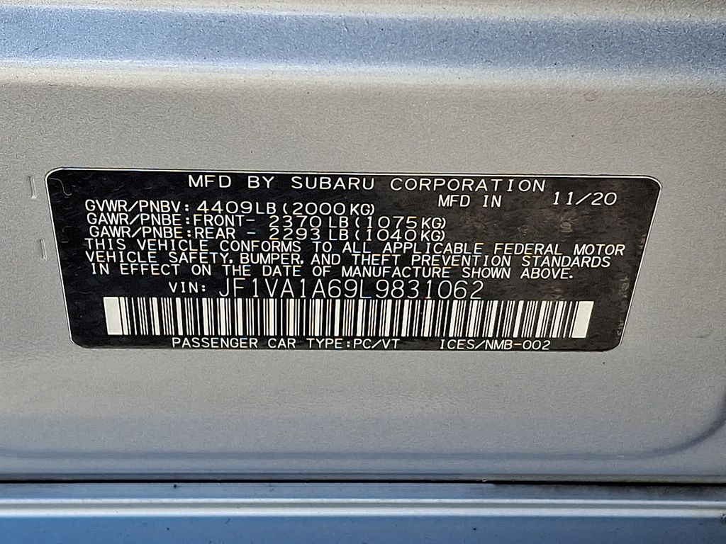 Thumbnail: 2020 Subaru WRX - 24