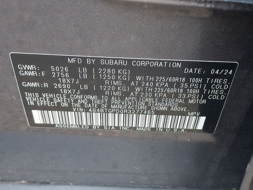 Thumbnail: 2024 Subaru Outback - 25