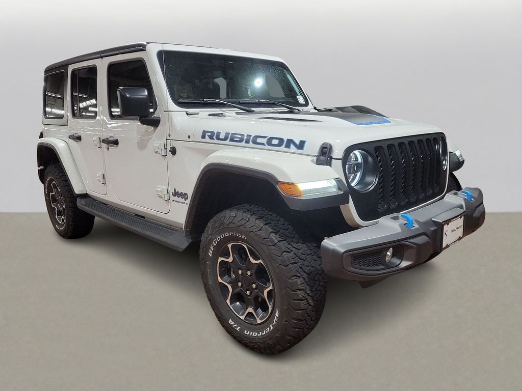 Used 2023 Jeep Wrangler 4xe Rubicon 4XE with VIN 1C4JJXR6XPW537385 for sale in Ramsey, NJ