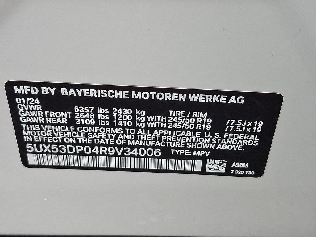 2024 BMW X3 xDrive30i 27