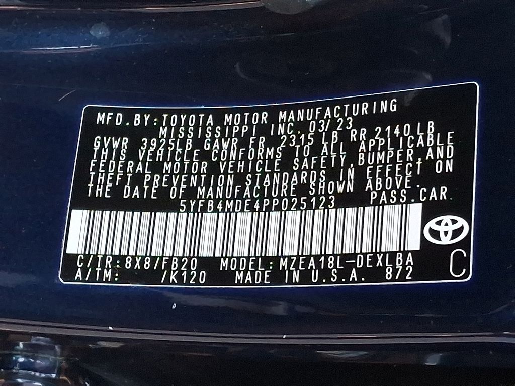 Thumbnail: 2023 Toyota Corolla - 24