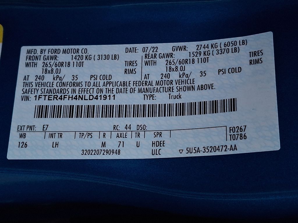 Thumbnail: 2022 Ford Ranger - 22