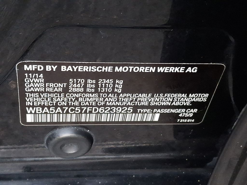 Thumbnail: 2015 BMW 5 Series - 26