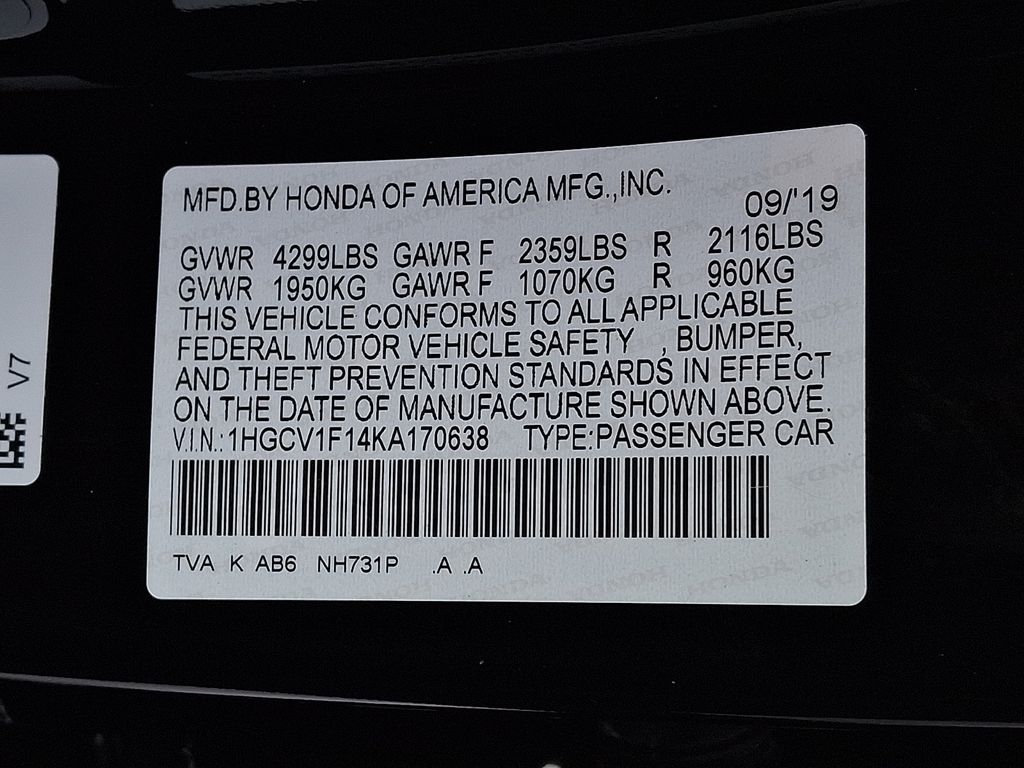 Thumbnail: 2019 Honda Accord - 26