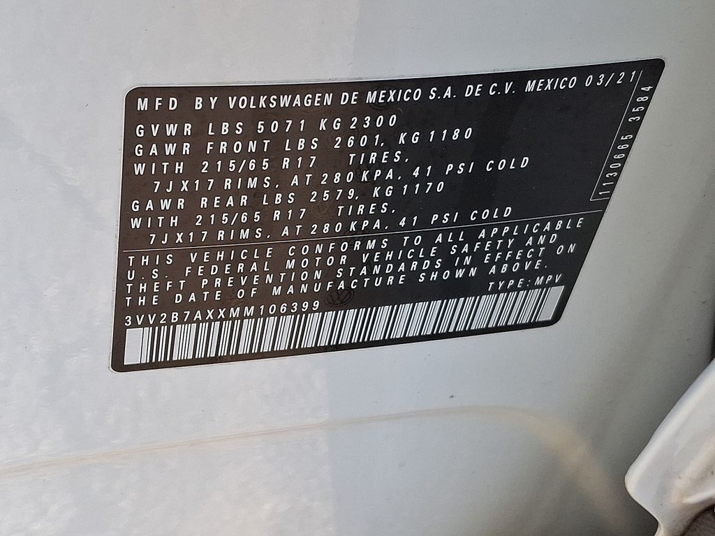 Thumbnail: 2021 Volkswagen Tiguan - 25