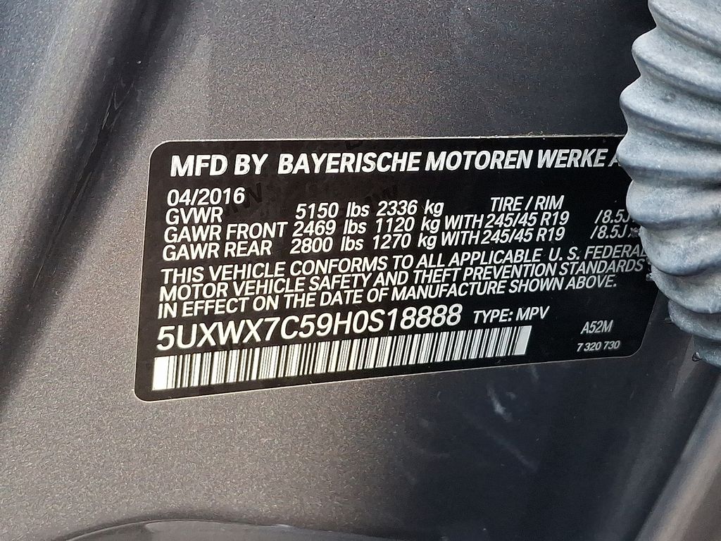 Thumbnail: 2017 BMW X3 - 25