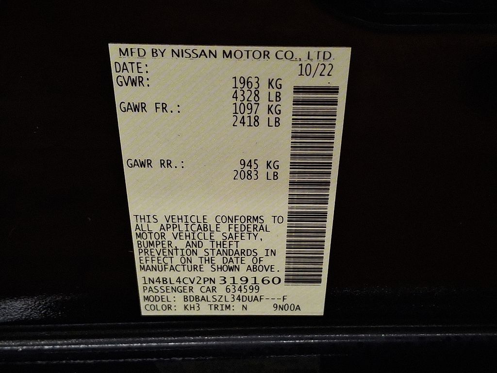 Thumbnail: 2023 Nissan Altima - 21