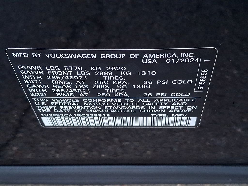 Thumbnail: 2024 Volkswagen Atlas - 24