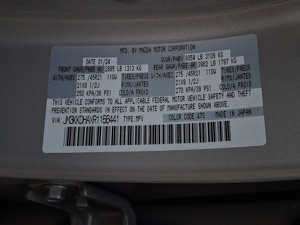 Thumbnail: 2024 Mazda CX-90 - 23