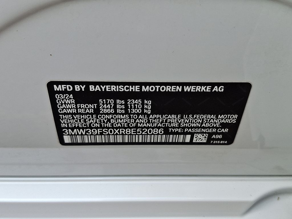 2024 BMW 3 Series 330e xDrive 27