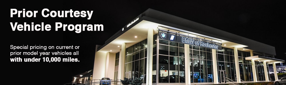 Courtesy Vehicle Special Offers | BMW of Rochester, NY - Prior Service