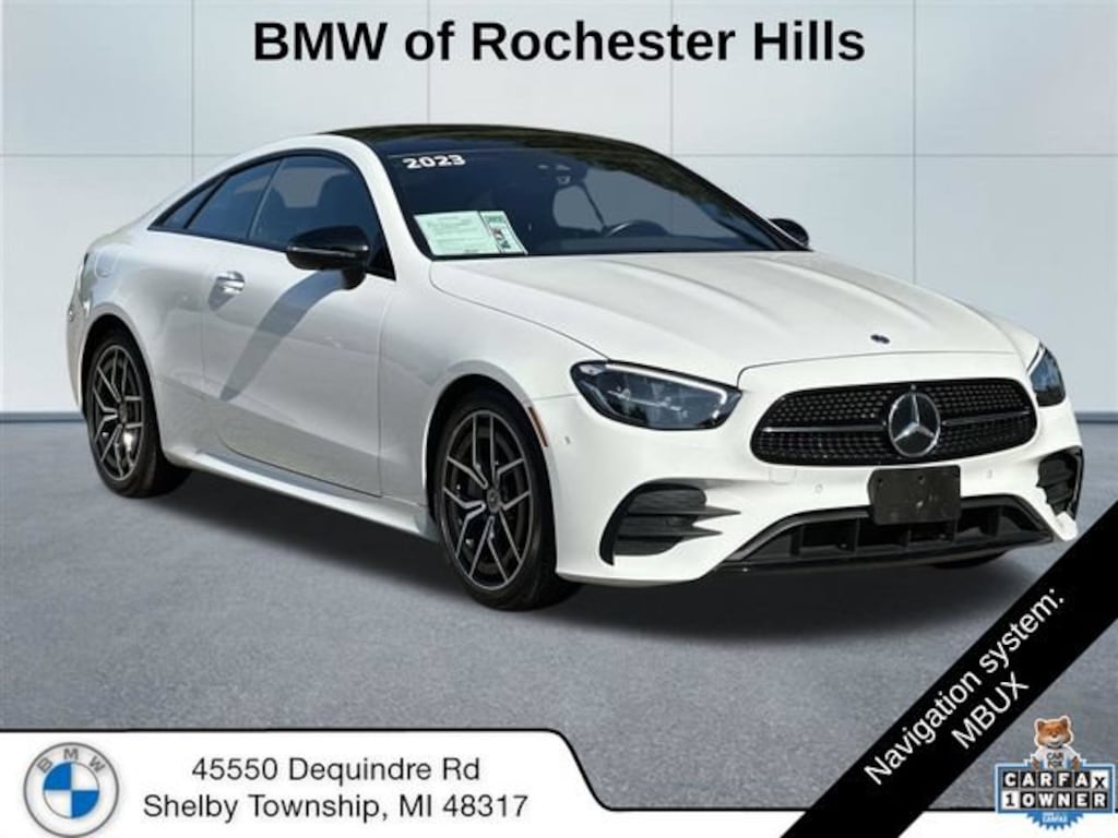 Used 2023 Mercedes-Benz E-Class 4MATIC Coupe
