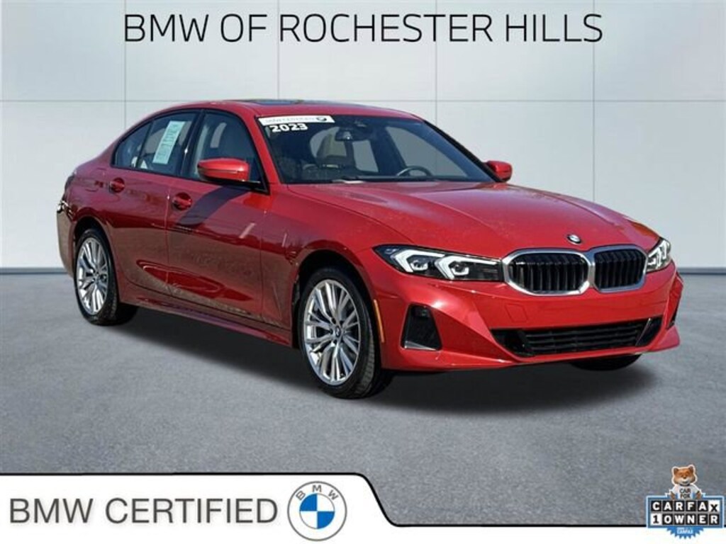 Certified 2023 BMW 330i xDrive Sedan