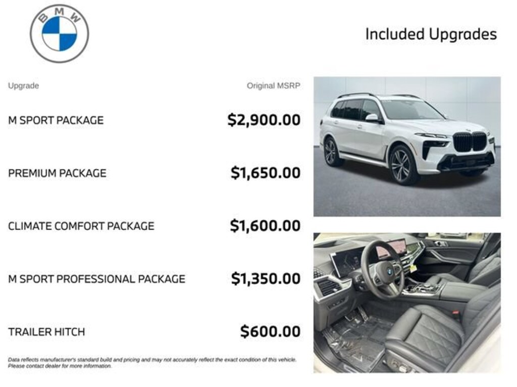 Used 2026 BMW X7 xDrive40i SUV