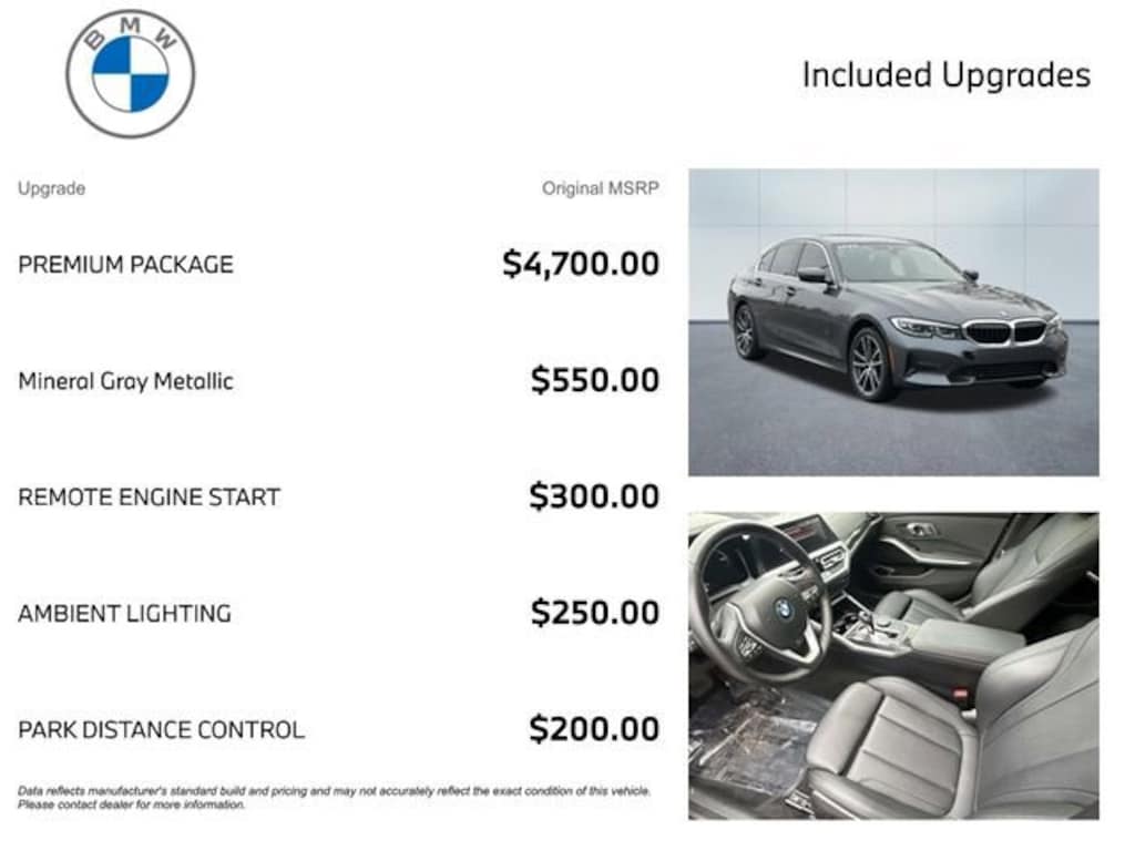 Used 2020 BMW 330i xDrive Sedan