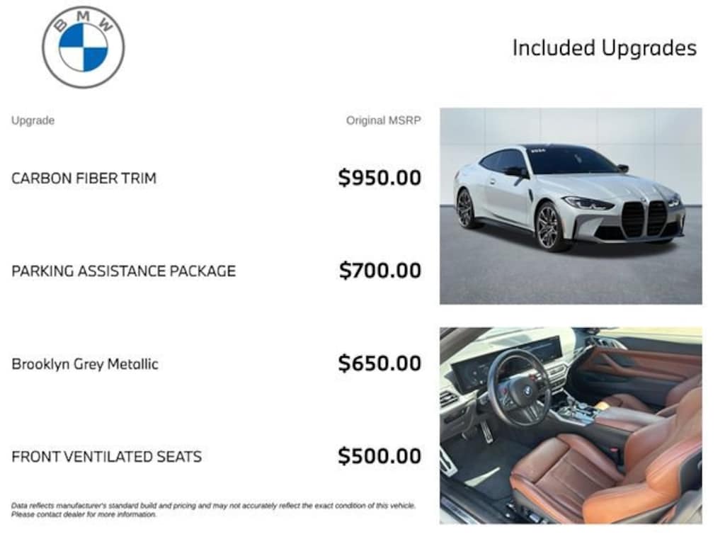 Used 2024 BMW M4 Competition Coupe