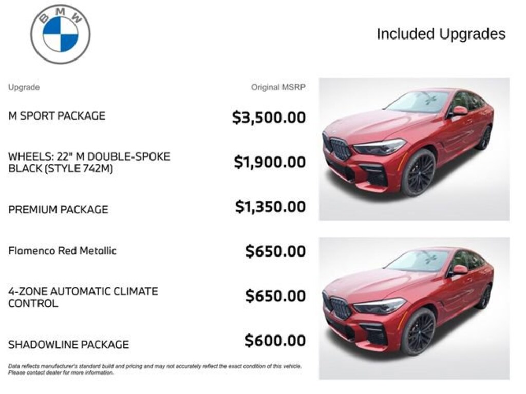 Certified 2023 BMW X6 xDrive40i Sports Activity Coupe