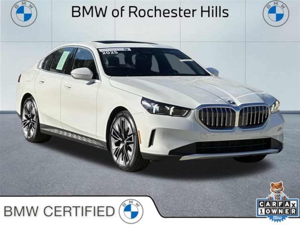 Certified 2025 BMW 530i xDrive Sedan