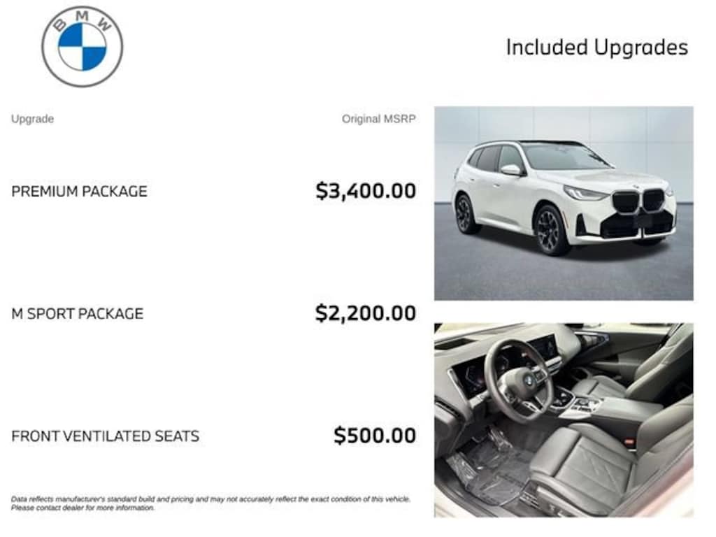 Used 2025 BMW X3 30 xDrive SUV