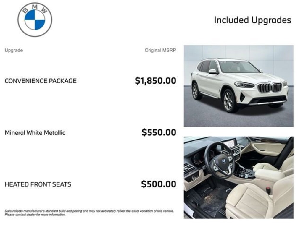 Used 2022 BMW X3 xDrive30i SUV