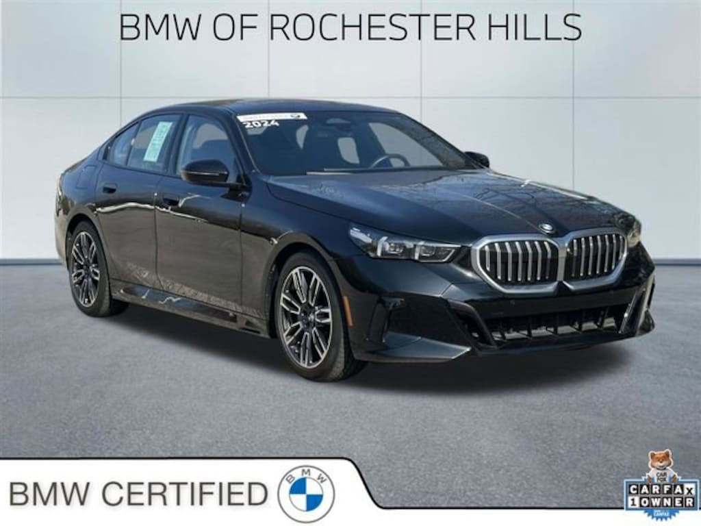 Certified 2024 BMW 540i xDrive Sedan