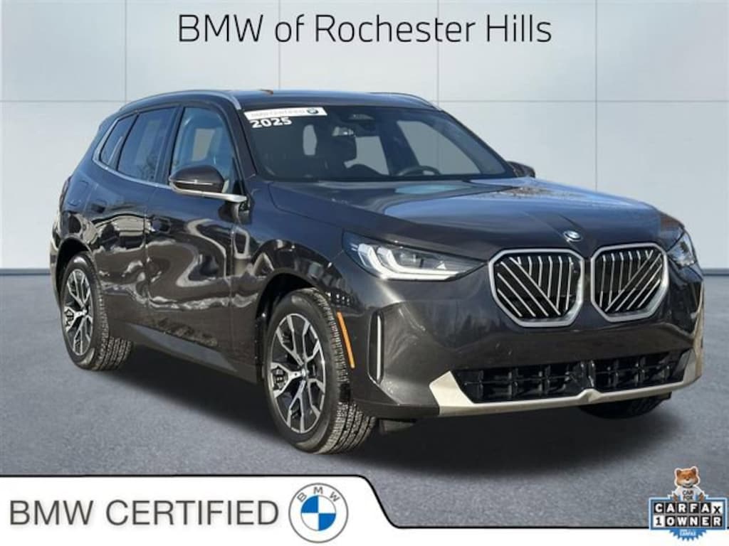 Certified 2025 BMW X3 30 xDrive SUV