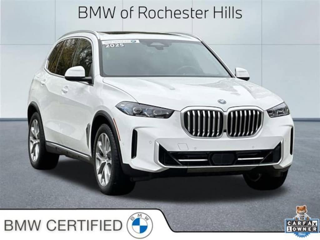 Certified 2025 BMW X5 PHEV xDrive50e SUV