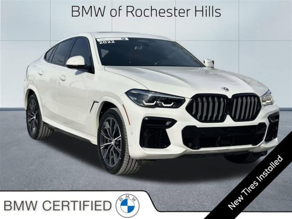 Certified 2022 BMW X6 M50i Sports Activity Coupe