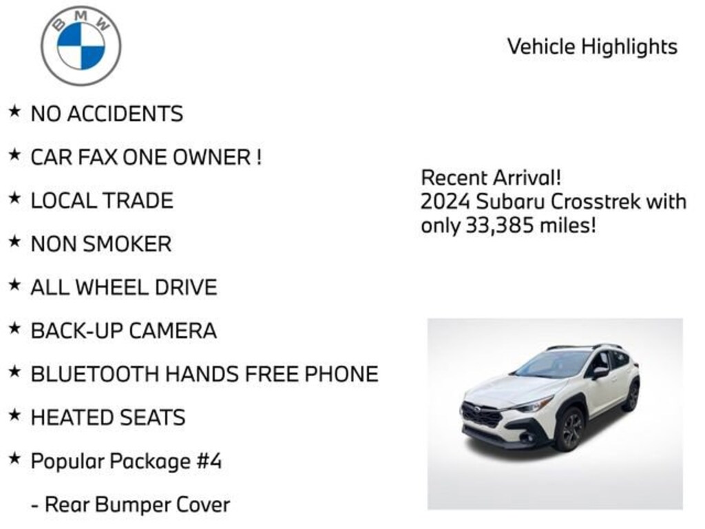 Used 2024 Subaru Crosstrek Premium SUV