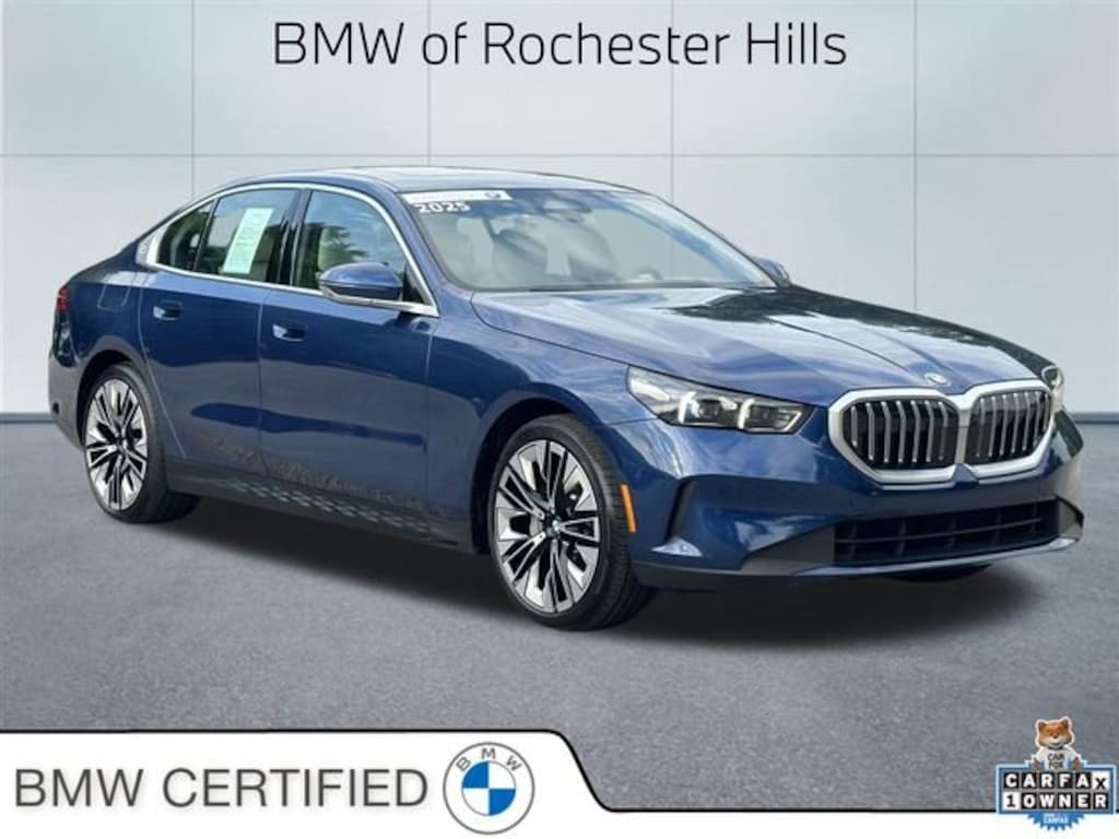 Certified 2025 BMW 530i xDrive Sedan