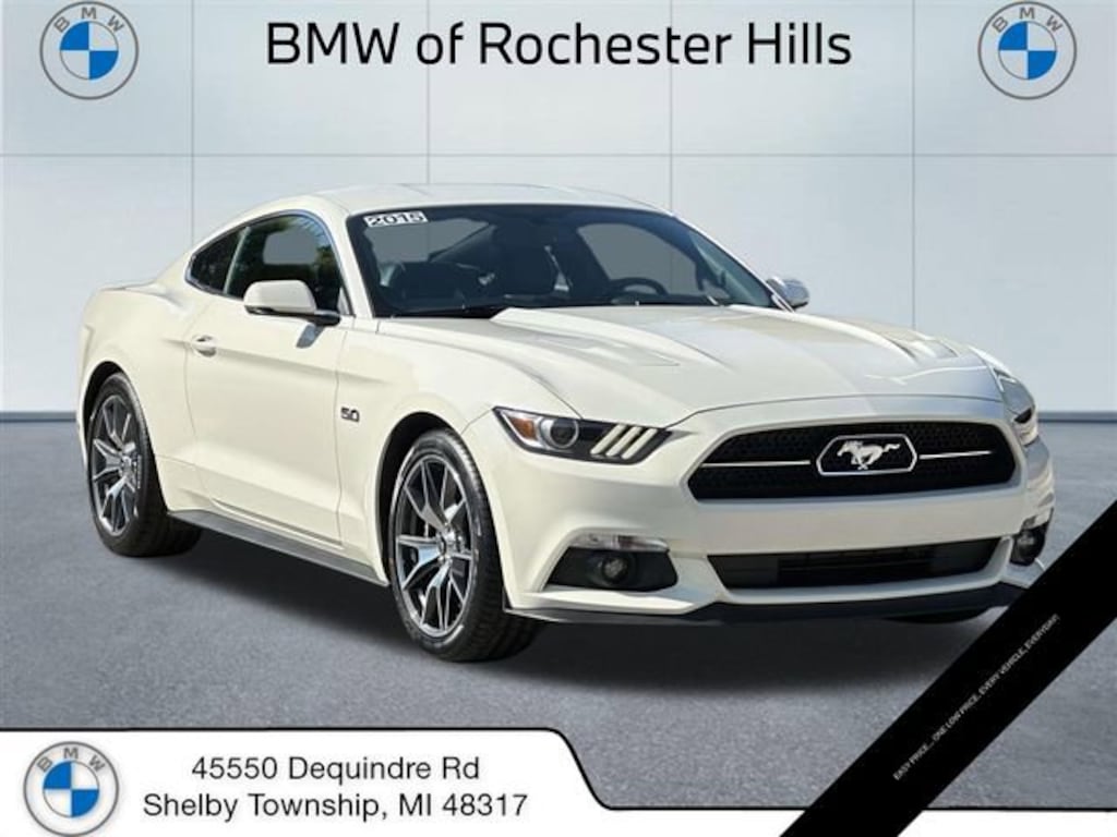 Used 2015 Ford Mustang GT 50 Years Limited Edition Coupe